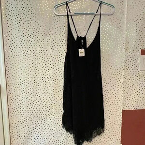 Free People Black Dress NWT